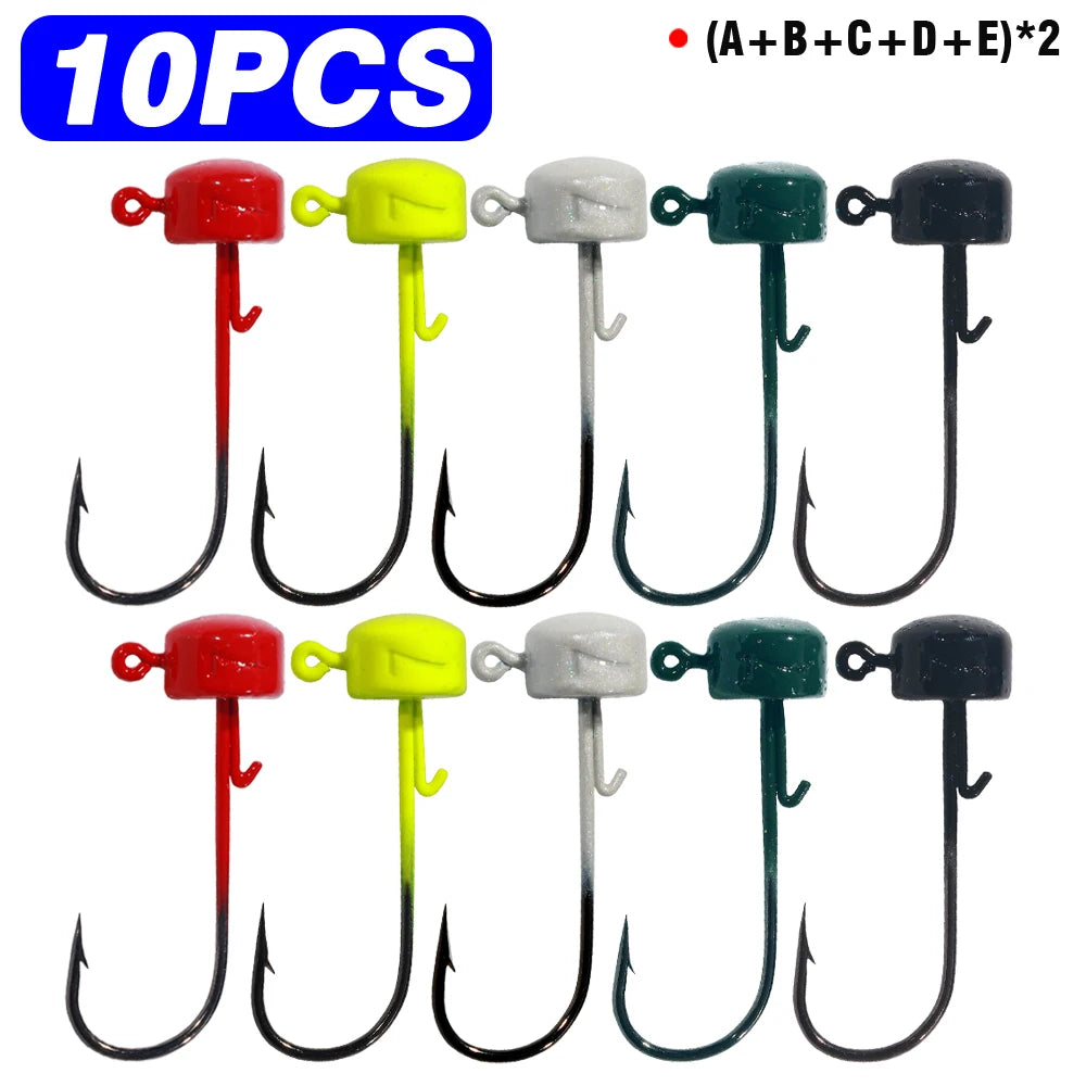 Lakbat Ned Rig Mushroom Jig Heads