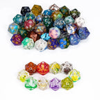 7Pcs Polyhedral Dice Set Random Color
