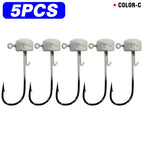 Lakbat Ned Rig Mushroom Jig Heads