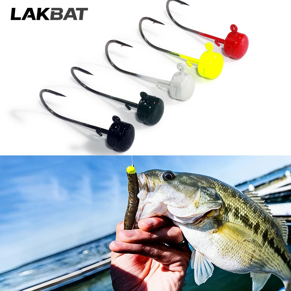 Lakbat Ned Rig Mushroom Jig Heads