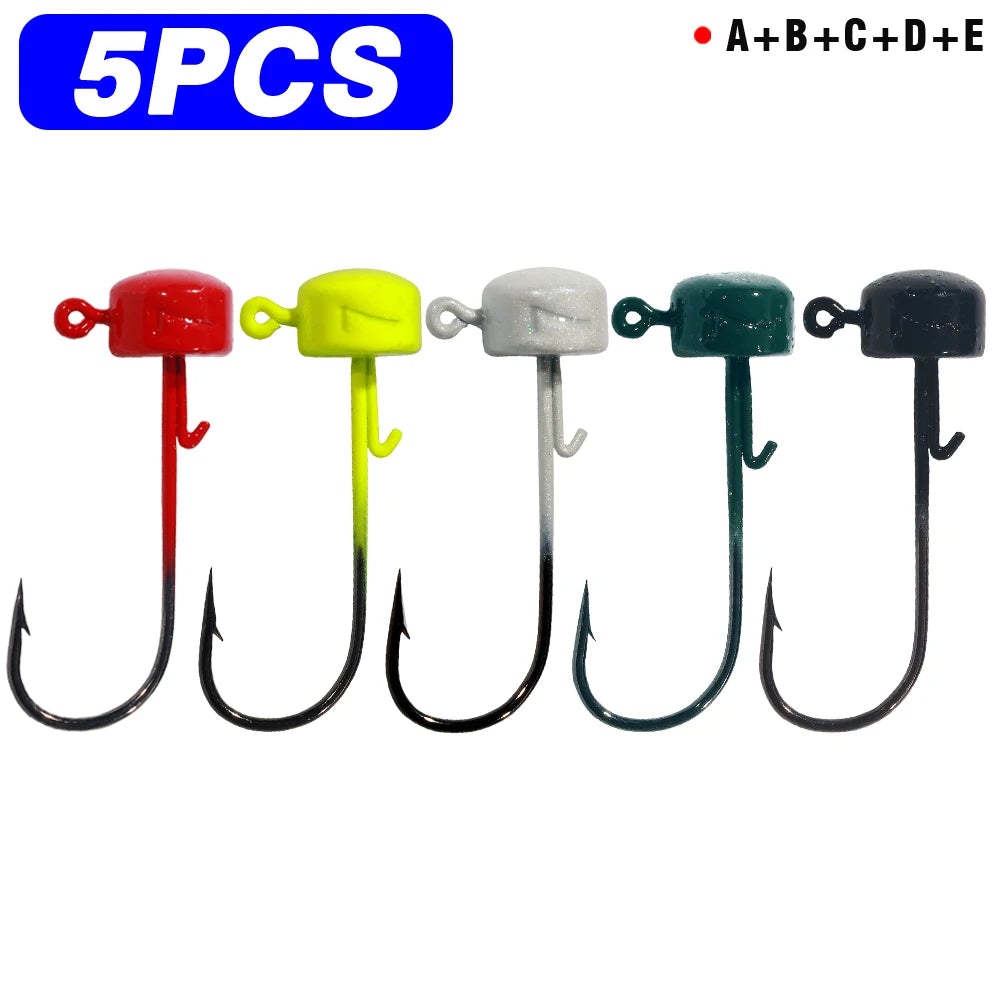 Lakbat Ned Rig Mushroom Jig Heads